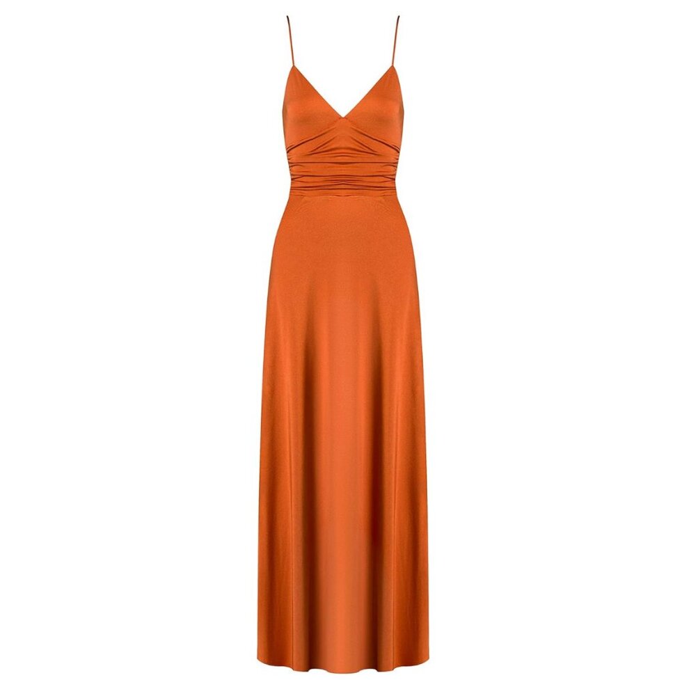 Maygel Coronel Cutout Jersey Maxi Dress